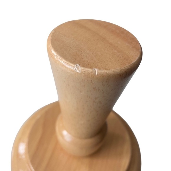 STANDARD Neck Finial Natural Wood - Picture 3 of 4